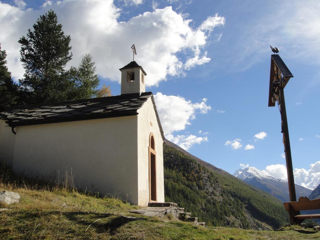 Апартаменты Haus Alpenstern Саас-Грунд Экстерьер фото