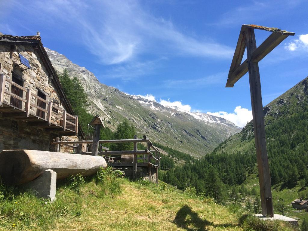 Апартаменты Haus Alpenstern Саас-Грунд Экстерьер фото