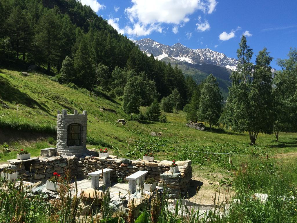 Апартаменты Haus Alpenstern Саас-Грунд Экстерьер фото