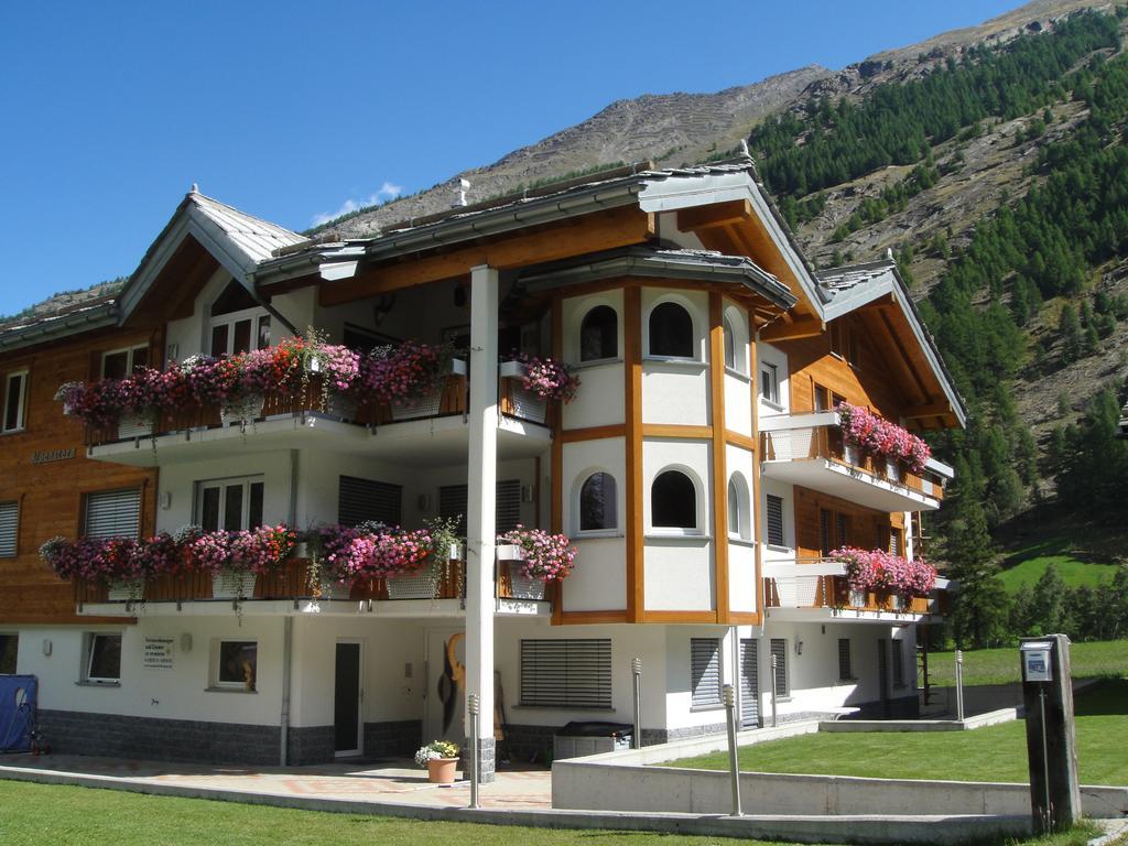 Апартаменты Haus Alpenstern Саас-Грунд Экстерьер фото